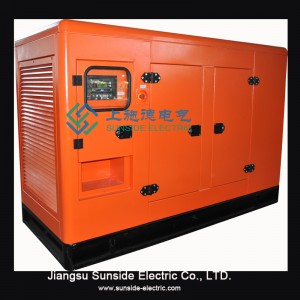 500 kW csendes dízelgenerátor
